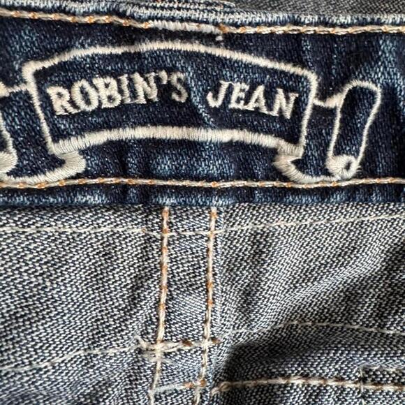 vintage Low rise robins blue jeans - Picture 6 of 8